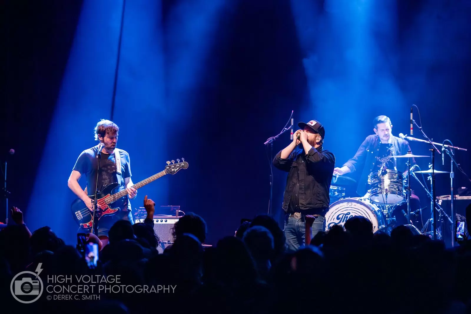The Record Company on stage
