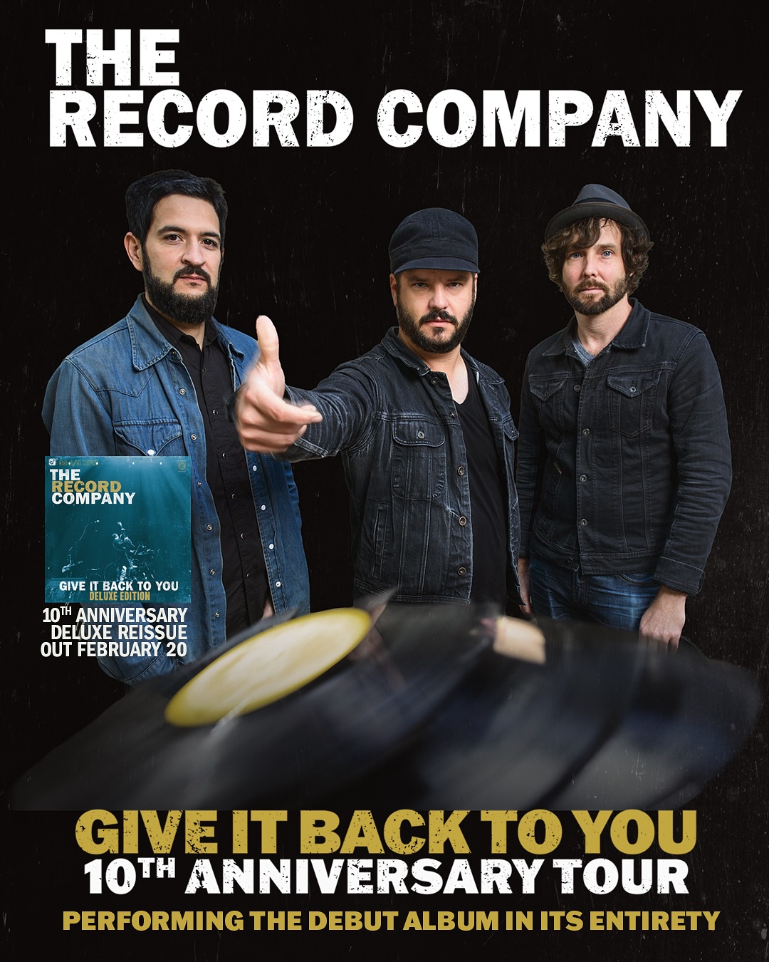 The Record Company tour poster — 2026
